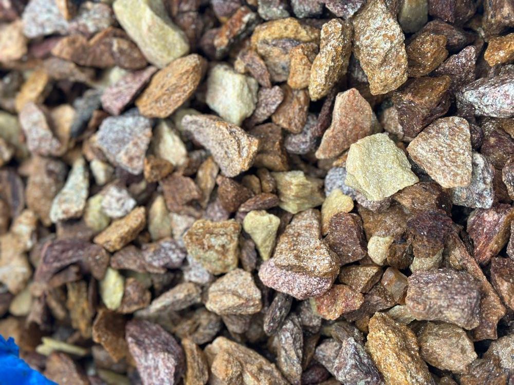 Златолит персиковый декоративная каменная крошка купить в Липецке