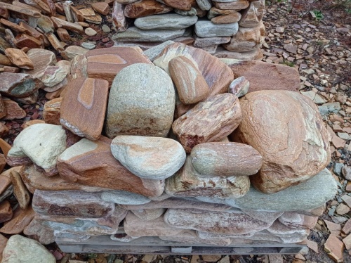 Златолит жёлтый, жёлто-зелёный глыбки и валуны для ланшафтного дизайна купить в Липецке