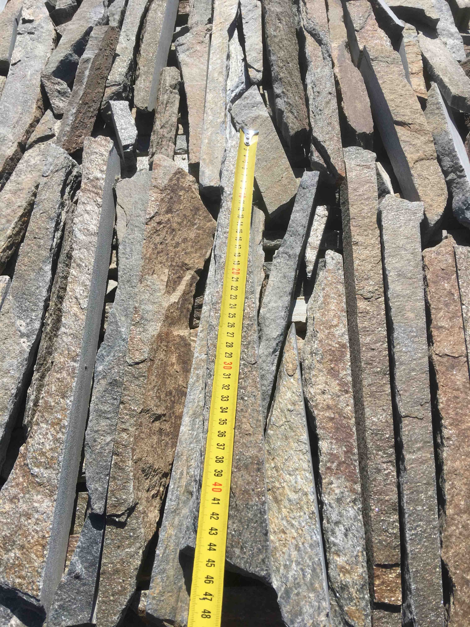 Горбушка златолит мультиколор для облицовки купить в Липецке