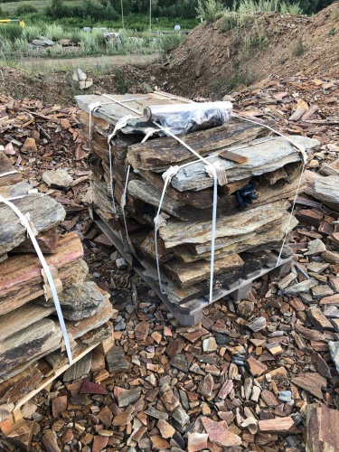 Плитняк кора дерева 50-100мм для пошаговых дорожек купить в Липецке