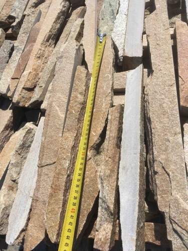 Горбушка златолит золотистый для облицовки купить в Липецке